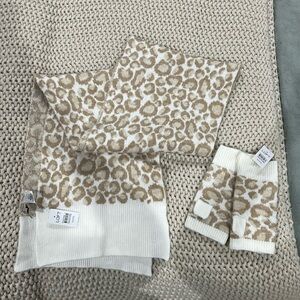 NWT loft scarf and fingerless gloves